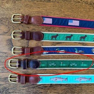 Kids Green Golf Belt